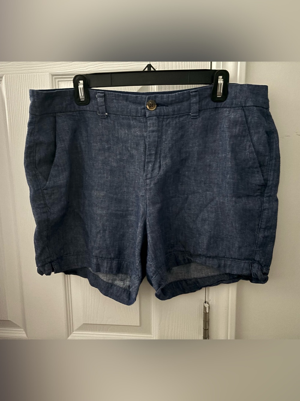 Denim Shorts - Navy Blue